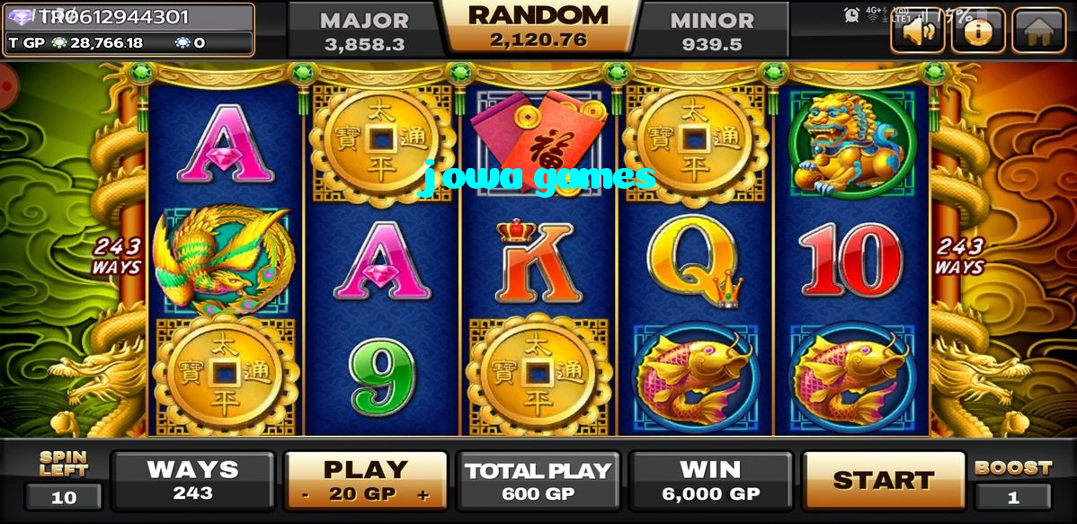 available types of jowa games bet including pre-match live express and system bets
